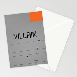 VILLAIN! Stationery Cards