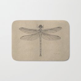 Dragonfly Fossil Dos Bath Mat