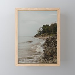 Off The Coast Framed Mini Art Print