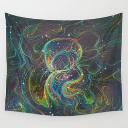 Magical Lisa Frank-esque Mushroom Wall Tapestry