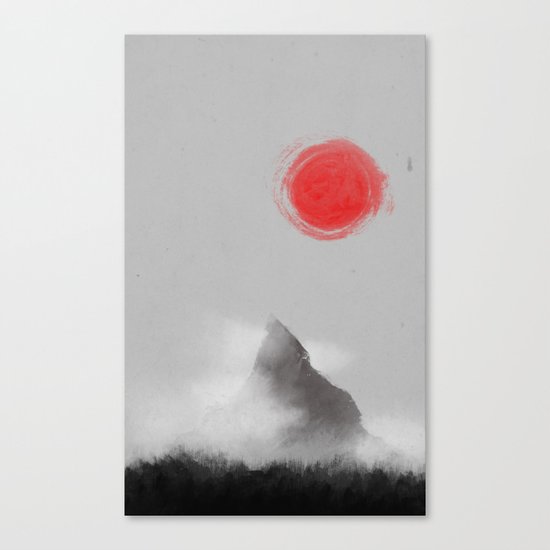 山- Mountain Canvas Print