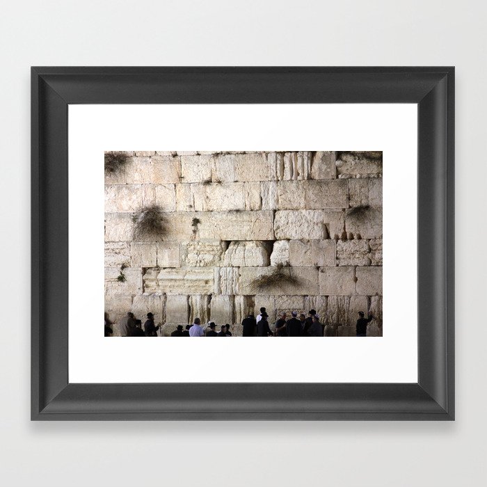 Jerusalem - The Western Wall - Kotel #4 Framed Art Print