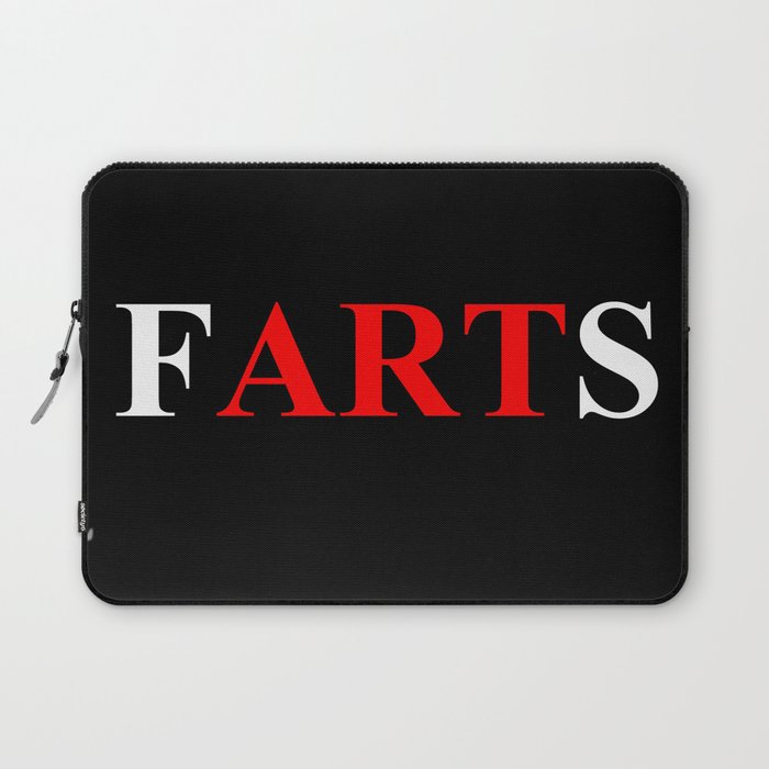 fARTs (Joke on eARTh bumper sticker) Laptop Sleeve