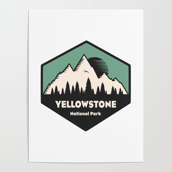 Yellowstone National Park Poster