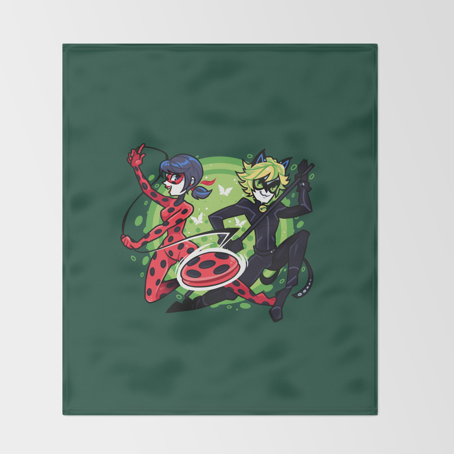 miraculous ladybug blanket