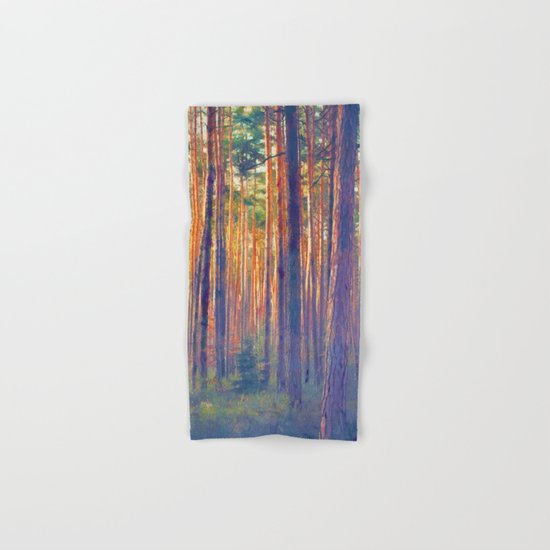 Forest - Filtering light Hand & Bath Towel