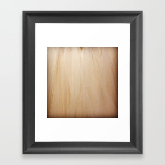 Tulle Framed Art Print
