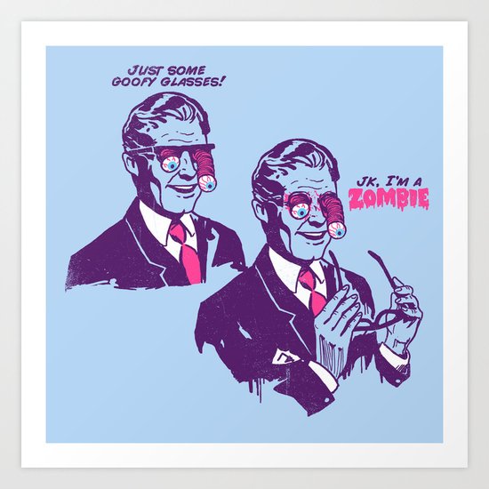 Pranked Art Print