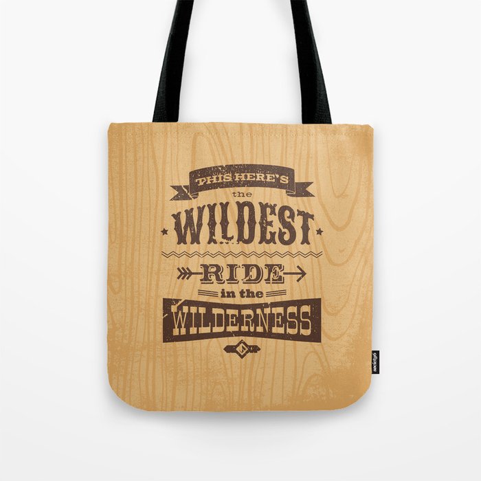 Wildest Ride - Big Thunder Moutain Tote Bag