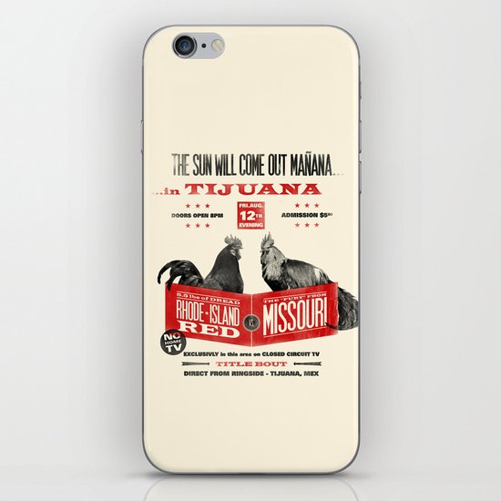 Cockfight! iPhone Skin