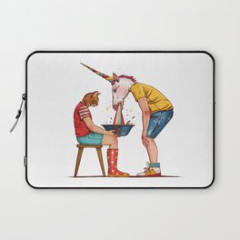 Unicorn and the cat Laptop Sleeve