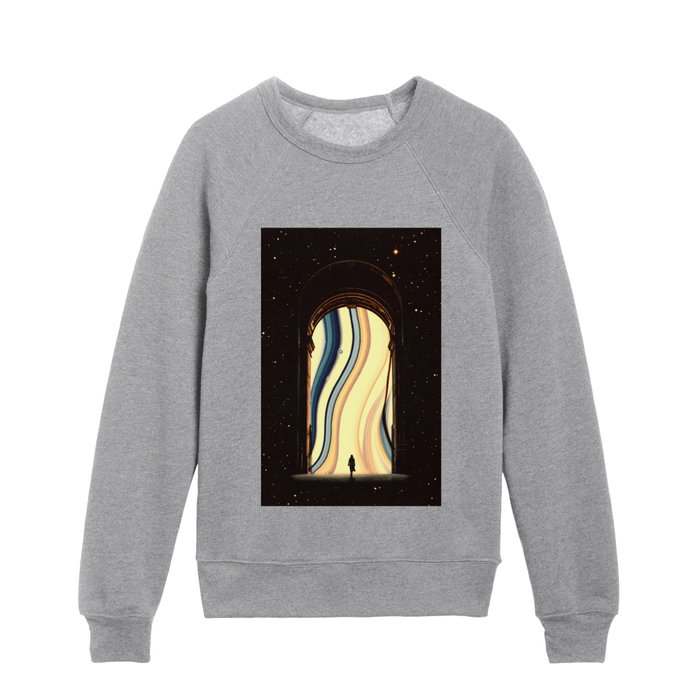 Portal To Another Dimension Kids Crewneck