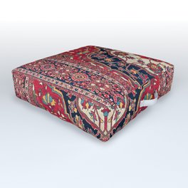 Sarouk Farahan Arak West Persian Rug Print Outdoor Floor Cushion
