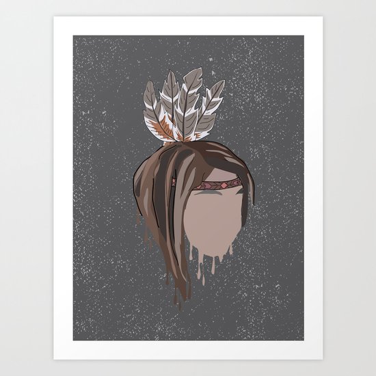 INDIAN Art Print