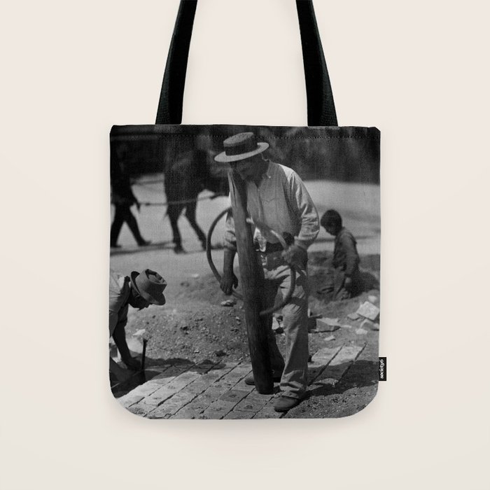 pavers tote bags