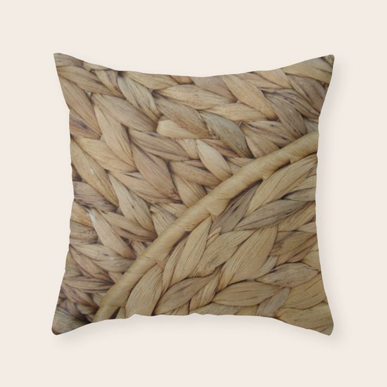 Braided Throw Pillow