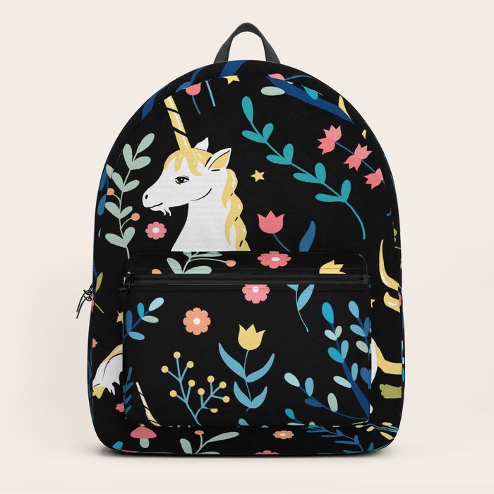 black unicorn backpack
