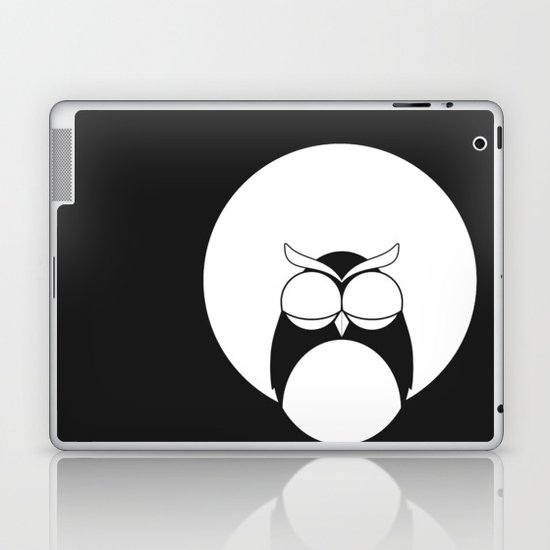 Sleepy owl Laptop & iPad Skin