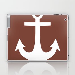 Anchor (White & Brown) Laptop Skin
