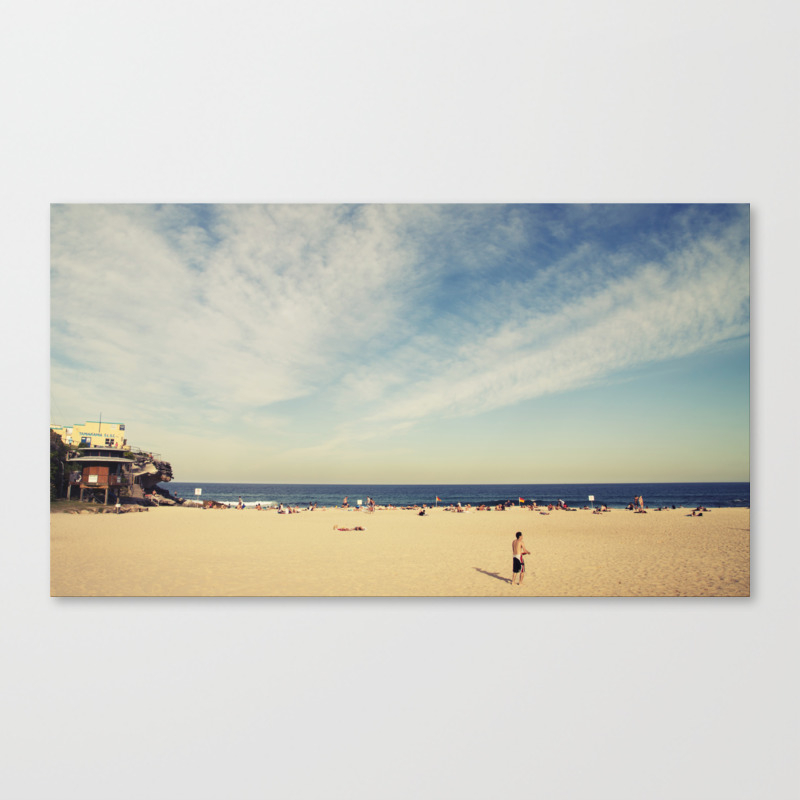 Tamarama Beach Canvas Print By Redbicycle Society6 Tamarama Beach Canvas Print By Redbicycle Society6