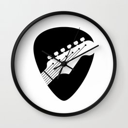 Guitarist Wall Clock