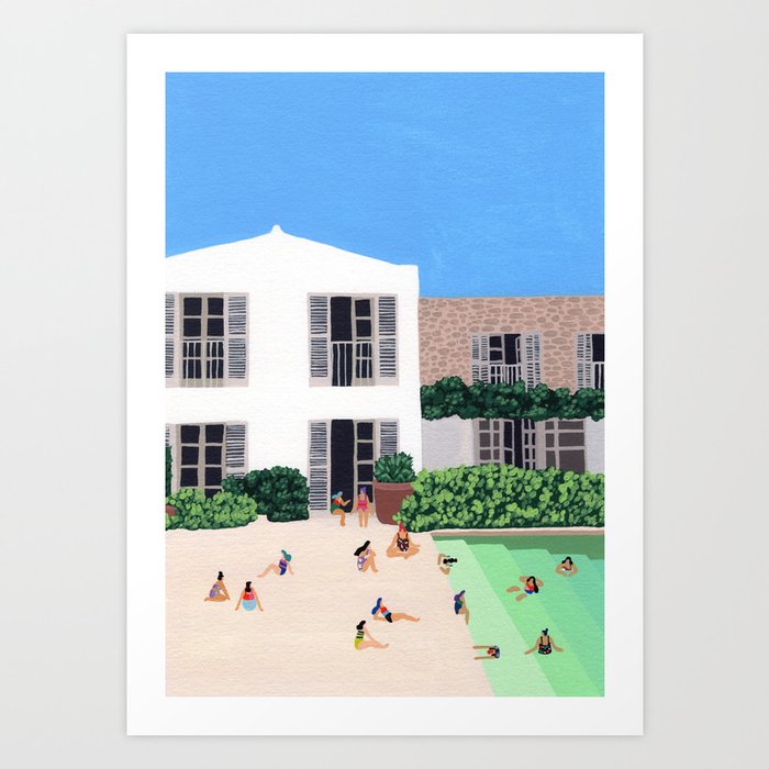 Mallorca Art Print