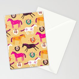 Lucky Horses Stationery Cards