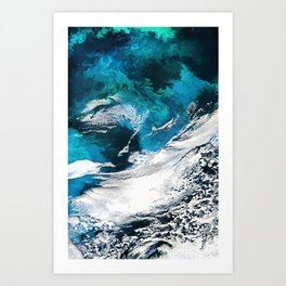 Sky&Water Art Print