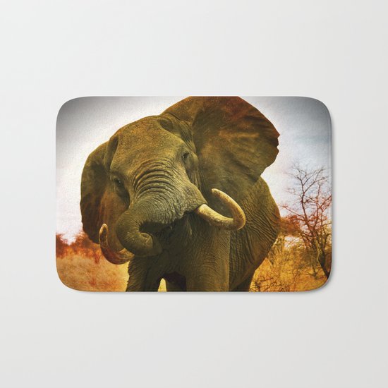 Mad Elephant Bath Mat