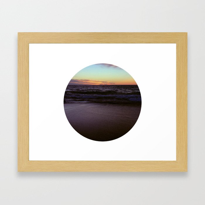 Back Beach I Framed Art Print