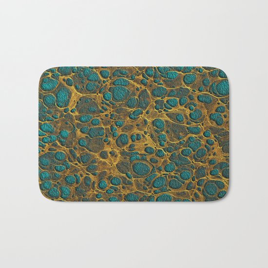 Golden Marble 02 Bath Mat