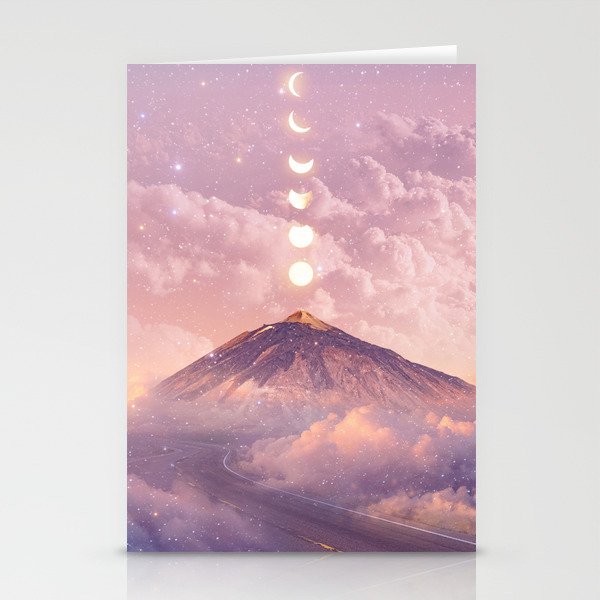Road to the Cosmic Summit Stationery Cards
