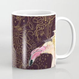Flamingo and the Elephant Coffee Mug