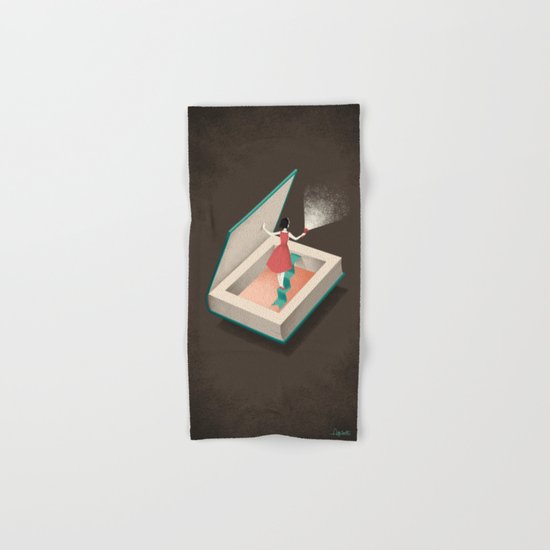 Inquiring Hand & Bath Towel