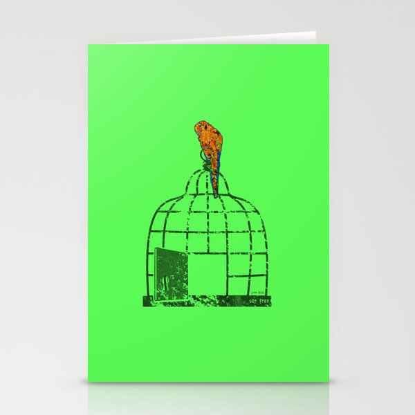 Free Bird Stationery Cards