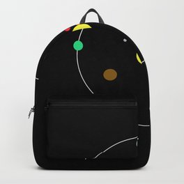 Solar System - Minimalism Abstract Pastel Colours Backpack