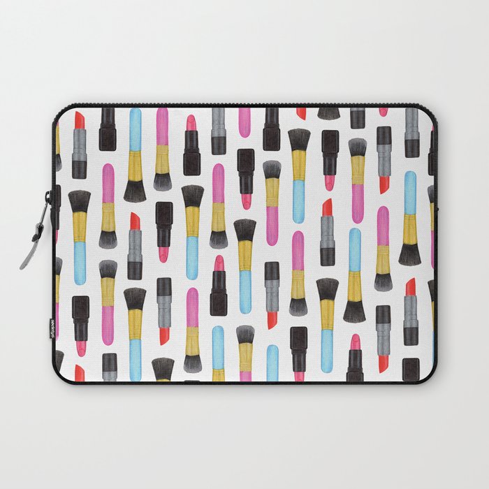Llipsticks and Makeup Brushes Design | Beauty and make-up accessories Laptop Sleeve