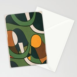 Abstract Line 23 Stationery Card