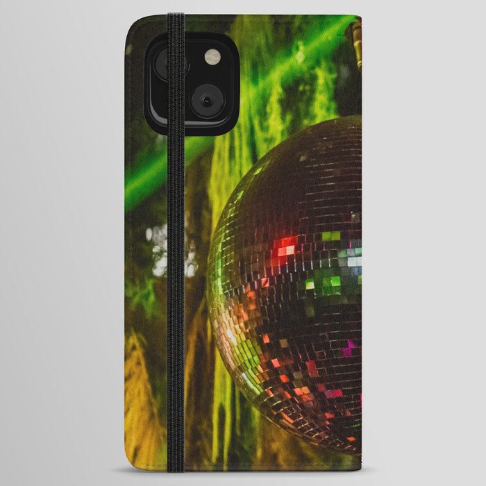 Disco Tropical iPhone Wallet Case