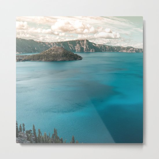 Summer At The Lake Metal Print