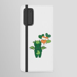 Dragon With Ireland Balloons Cute Animals Android Wallet Case