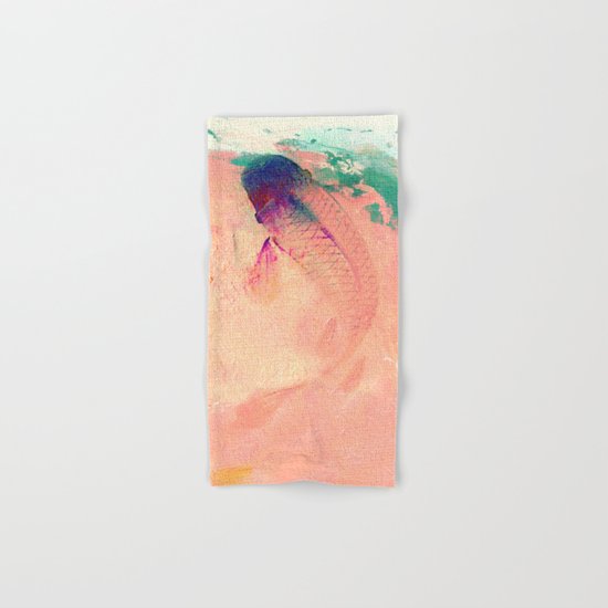 Canvas Koi Hand & Bath Towel