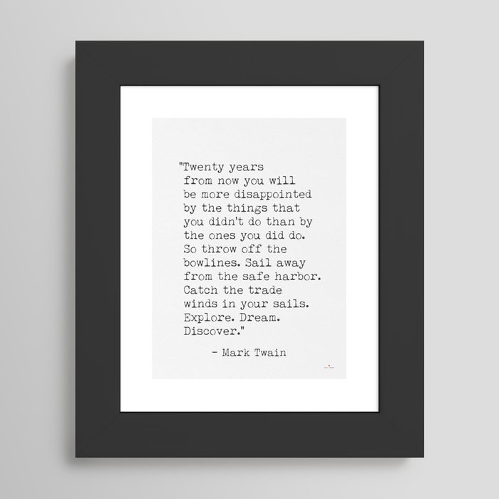 Framed Art Print