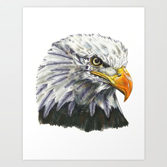 Bald Eagle! Art Print