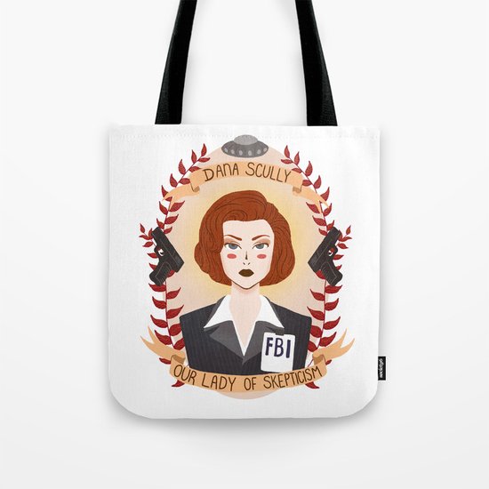 Dana Scully Tote Bag