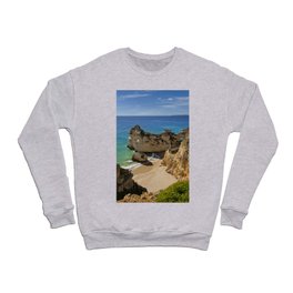 Prainha beach, Algarve, Portugal Crewneck Sweatshirt