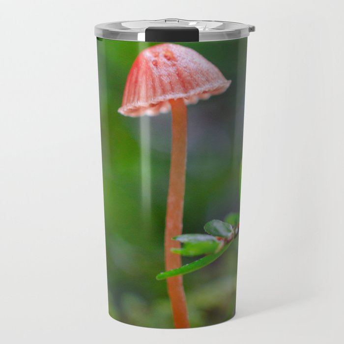 Little Orange Mushroom Travel Mug