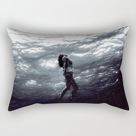 Space Mermaid Rectangular Pillow