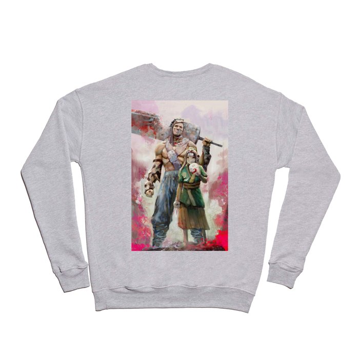 zabuza haku original painting Crewneck
