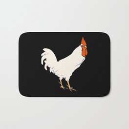 Rooster Beautiful Vintage Bath Mat | Chickens, Roosterteeth, Fanart, Red Vs Blue, Farm, Rwby, Chicken, Achievement Hunter, Cock, Anime 